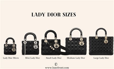 lady dior size chart in cm|lady dior mini vs small.